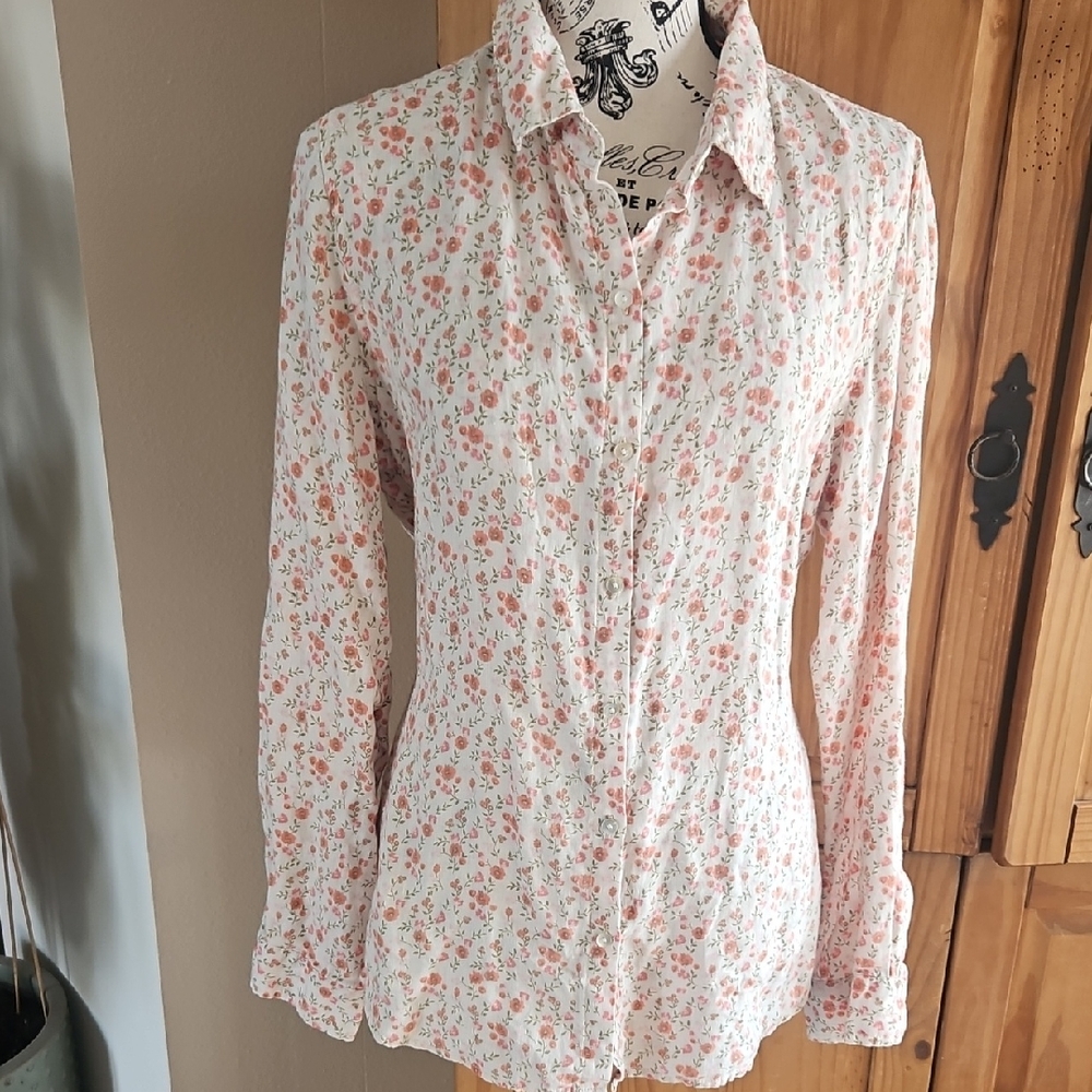 Cynthia Rowley Linen Top